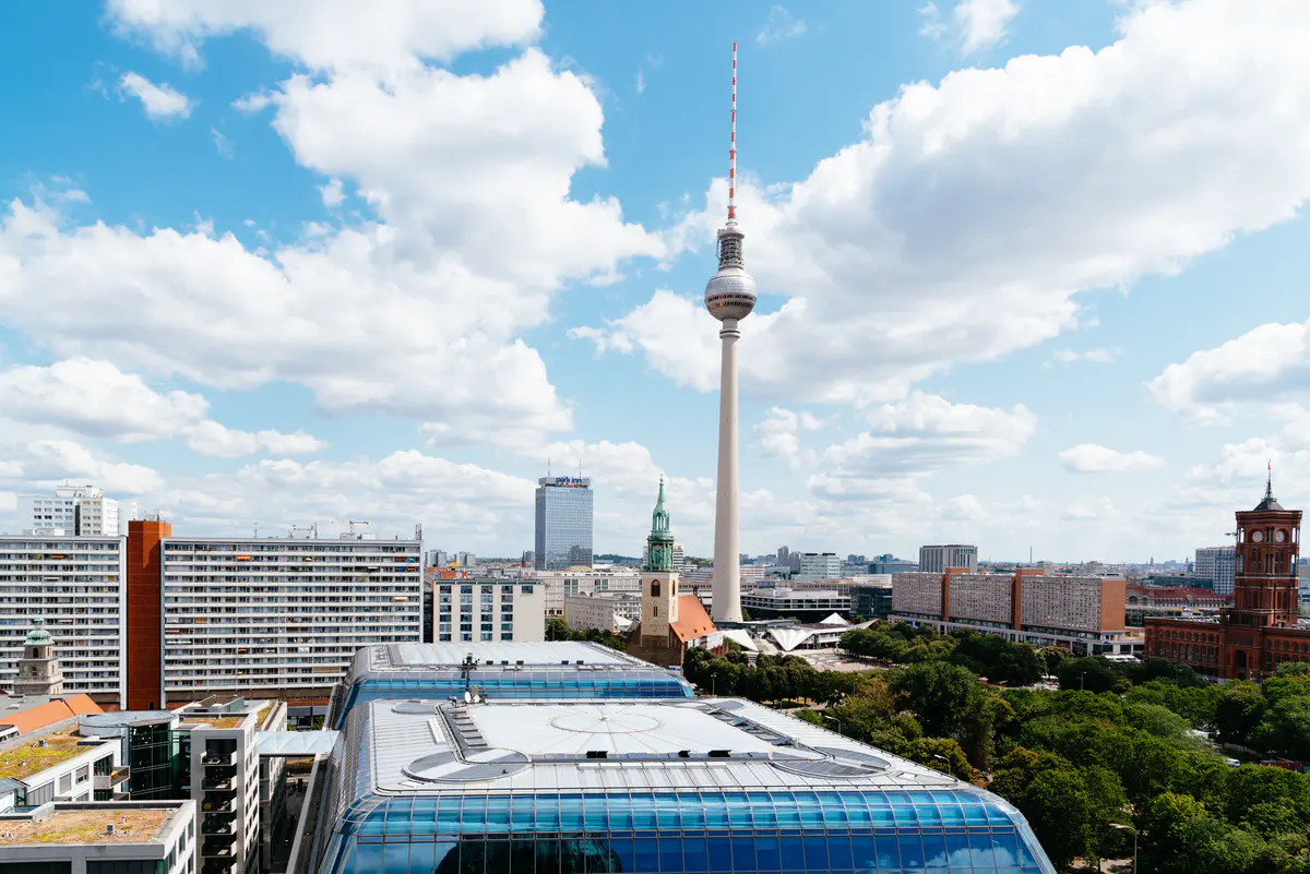 A photograph of Berlin