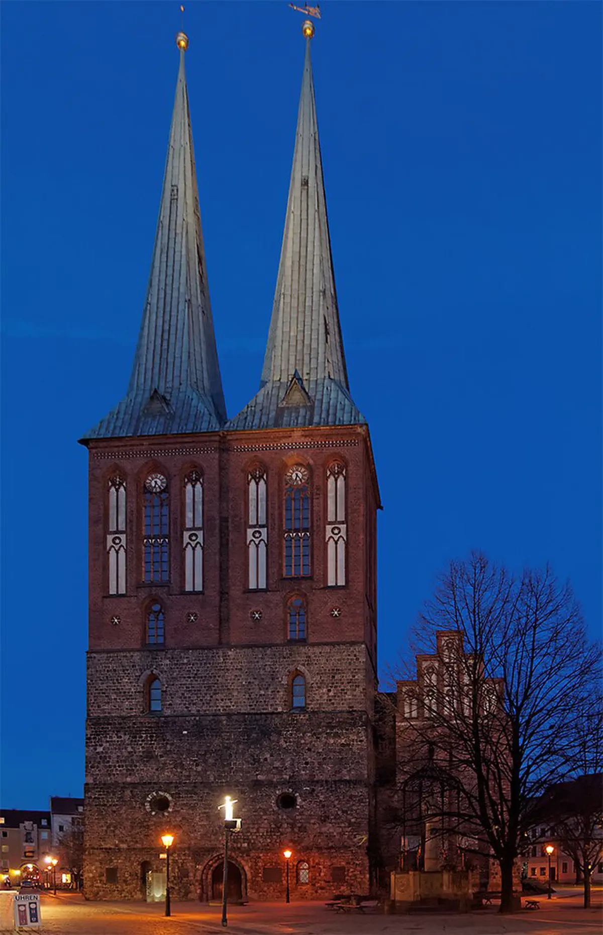 A photograph of Nikolaikirche (St. Nicholas Church)
