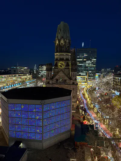 Emperor Wilhelm Memorial Church in Berlin-Charlottenburg