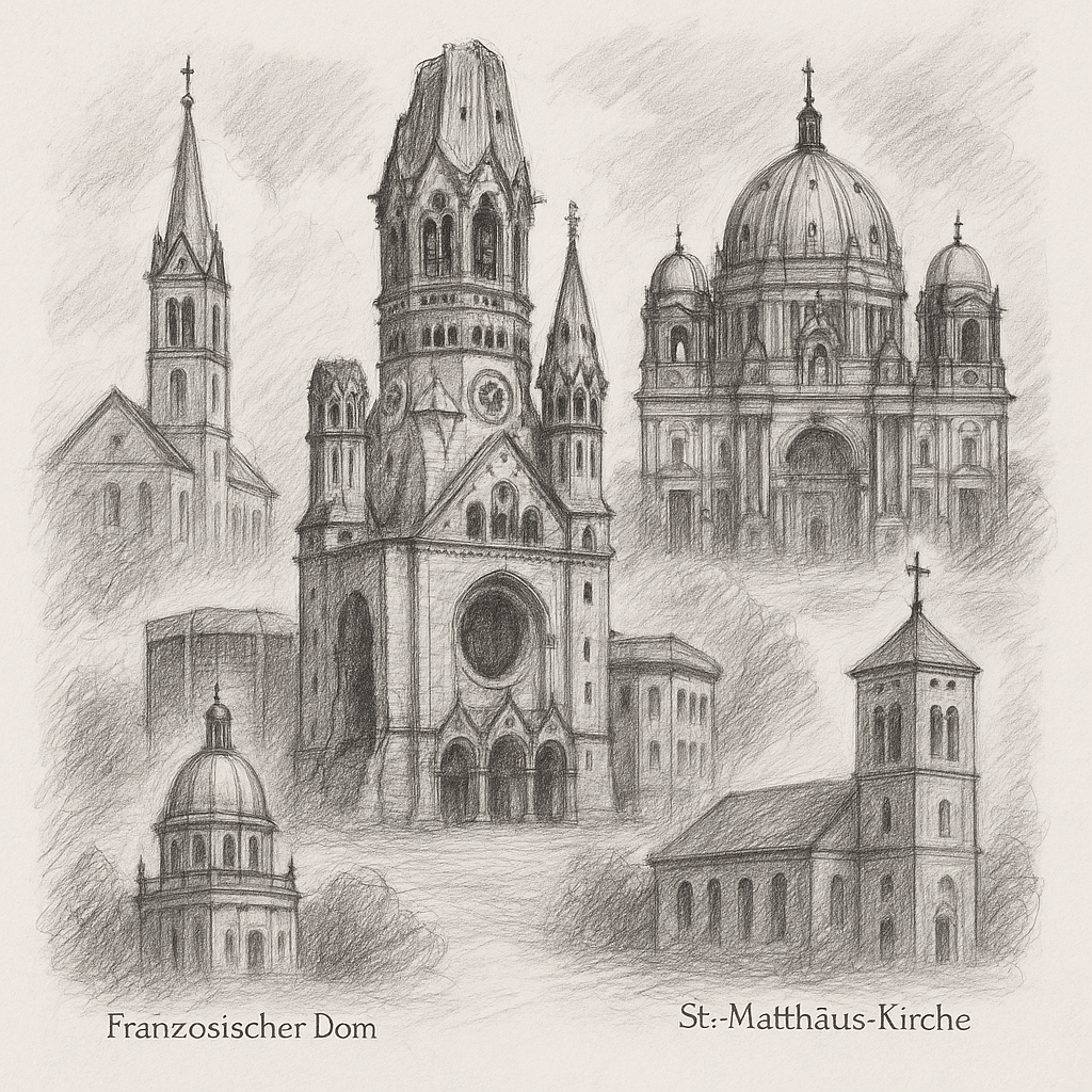 Five Most Famous Churches in Berlin