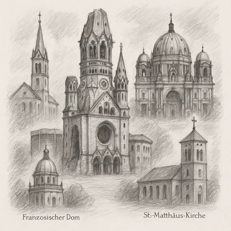 Five Most Famous Churches in Berlin