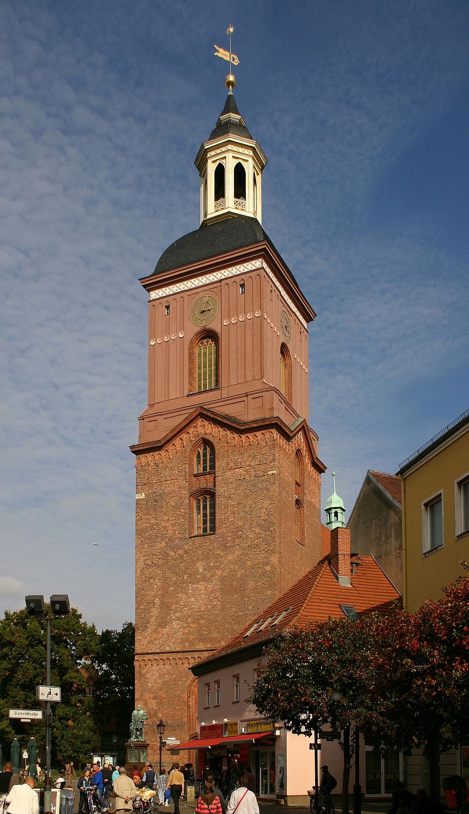 A photograph of St. Nikolai (Spandau)
