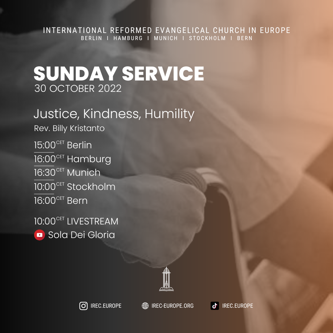 Justice, Kindness, Humility
