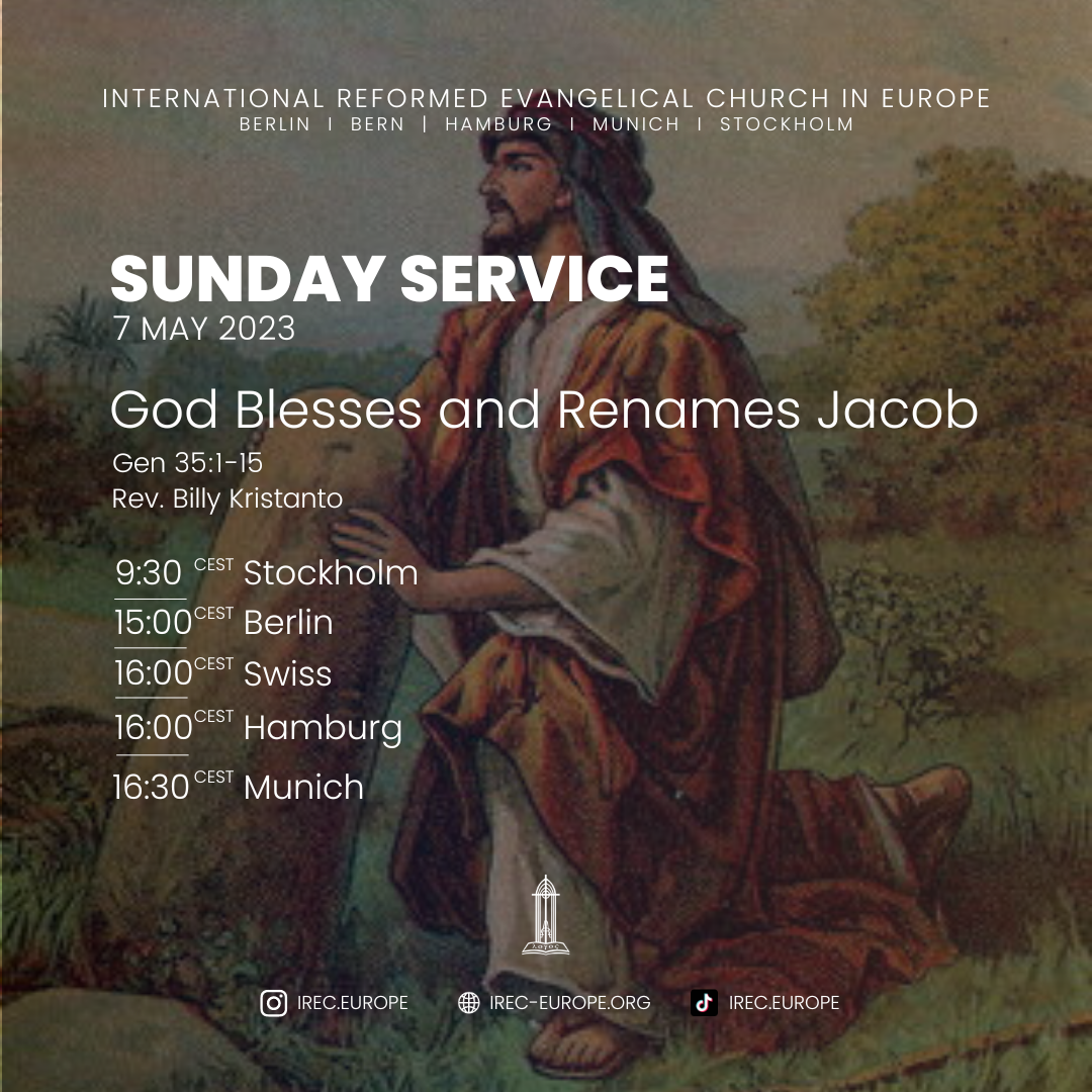 God Blesses and Renames Jacob