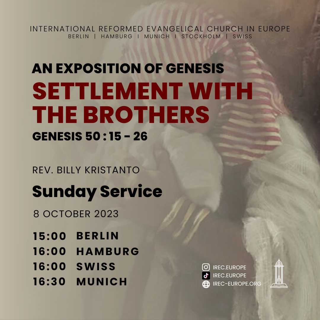 An Exposition of Genesis: Settlement with The Brothers
