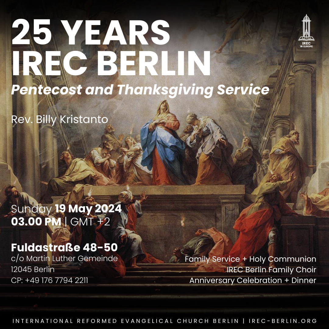 25 Years IREC Berlin - Pentecost and Thanksgiving Service