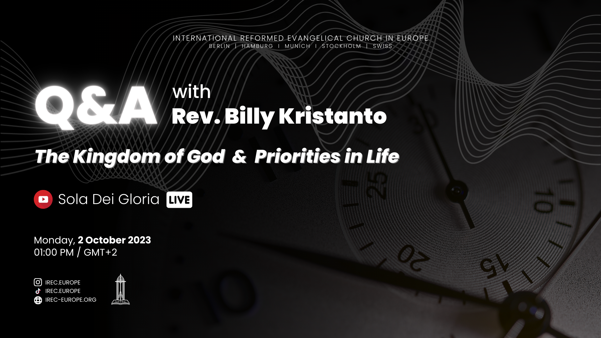 Q&A: The Kingdom of God & Priorities in Life